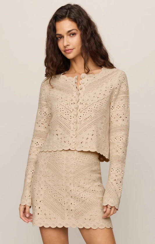 the CRESSA cardigan, natural