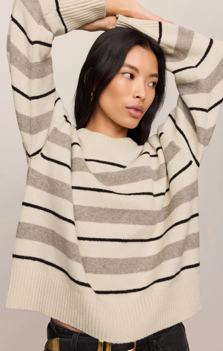 the CIRRUS stripe sweater