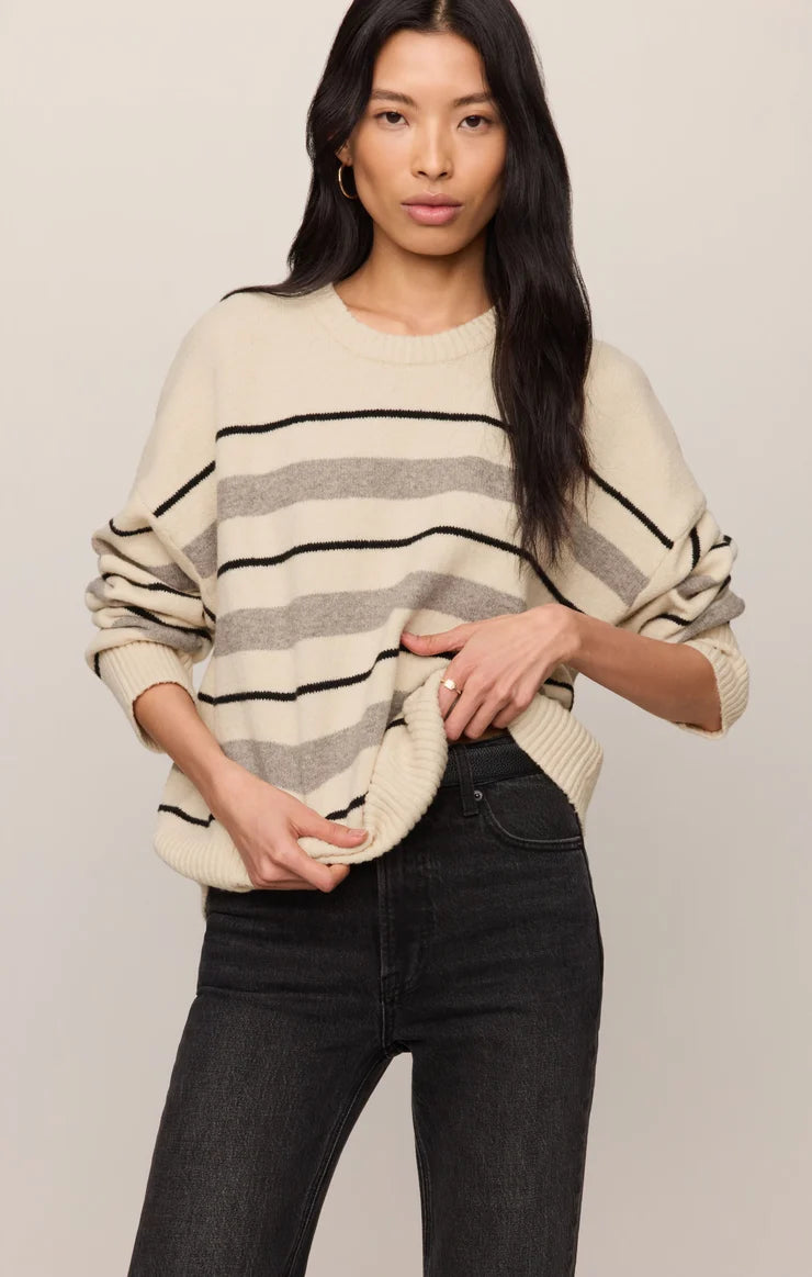 the CIRRUS stripe sweater