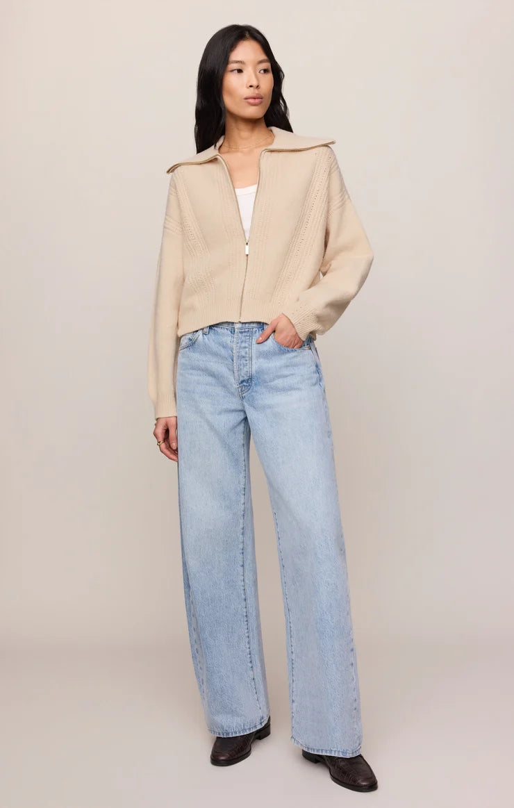 the SILVERLAKE cardigan, chalk