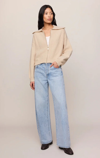 the SILVERLAKE cardigan, chalk