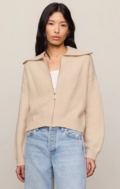 the SILVERLAKE cardigan, chalk