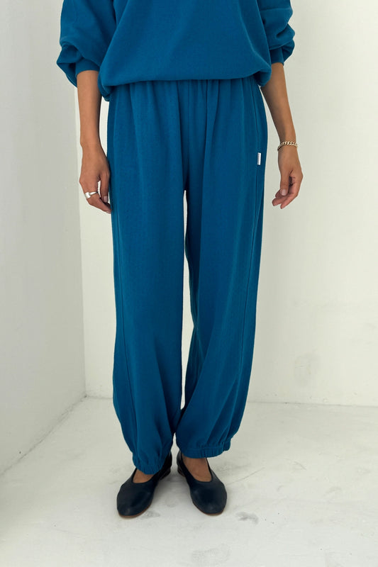 the POINTELLE pant, seablue