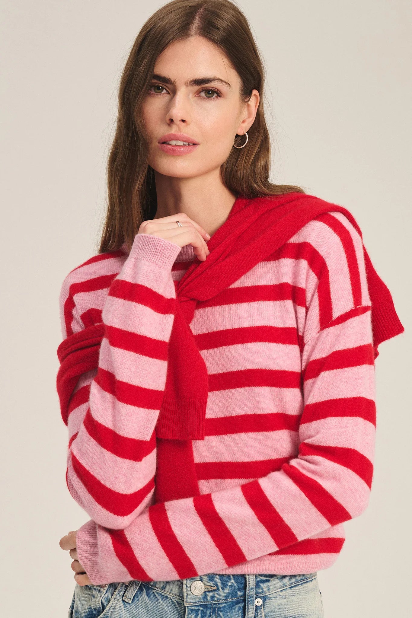 the AGNESE sweater, candy