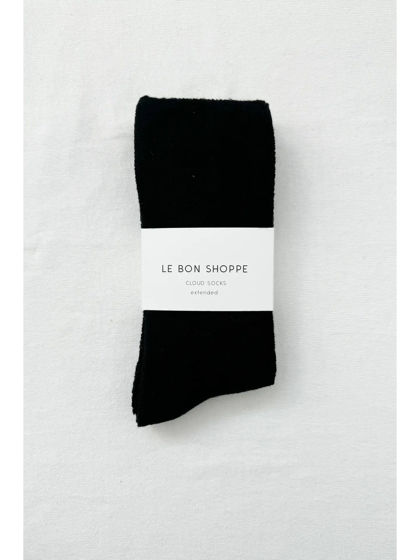 the CLOUD socks, black