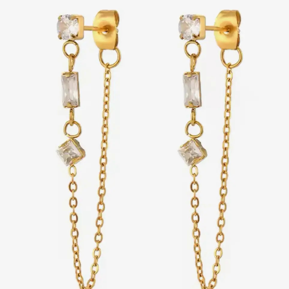 the CHAIN earring