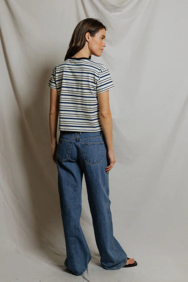 the DAWN, navy pacific stripe