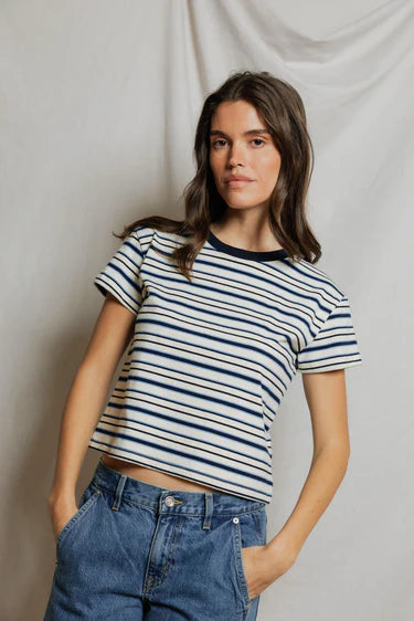 the DAWN, navy pacific stripe