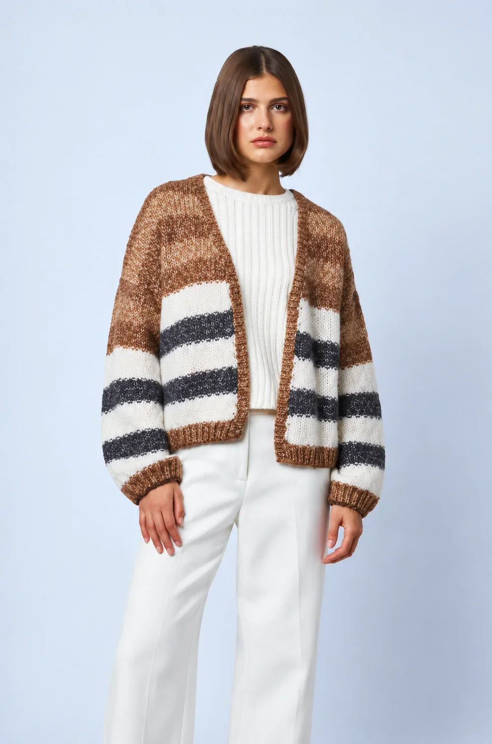 the FELICITY, biscotti stripe