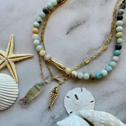 the PESCARE necklace