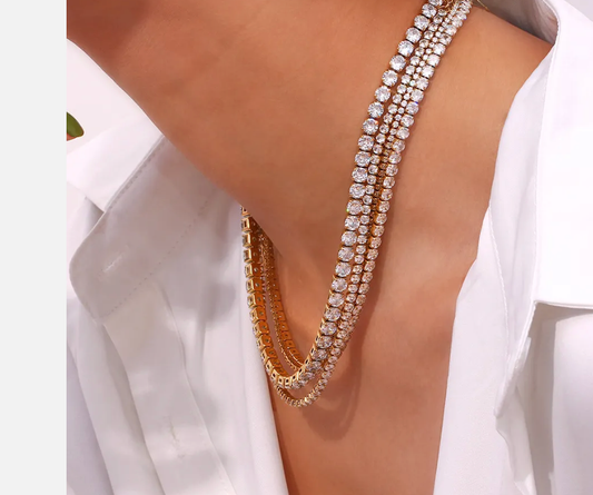 the TENNIS collection, necklace