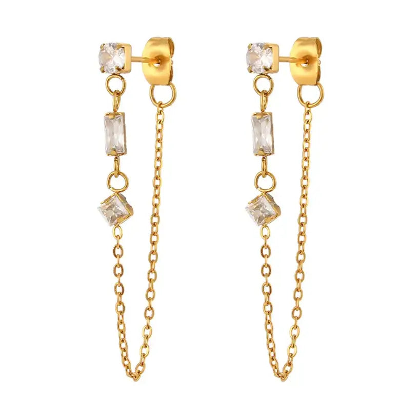 the CHAIN earring