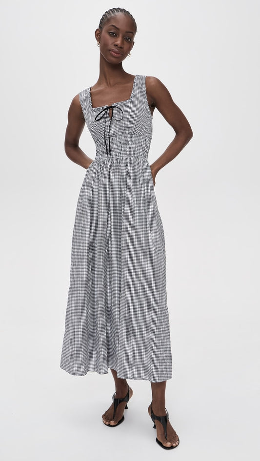 the KENTON, black gingham