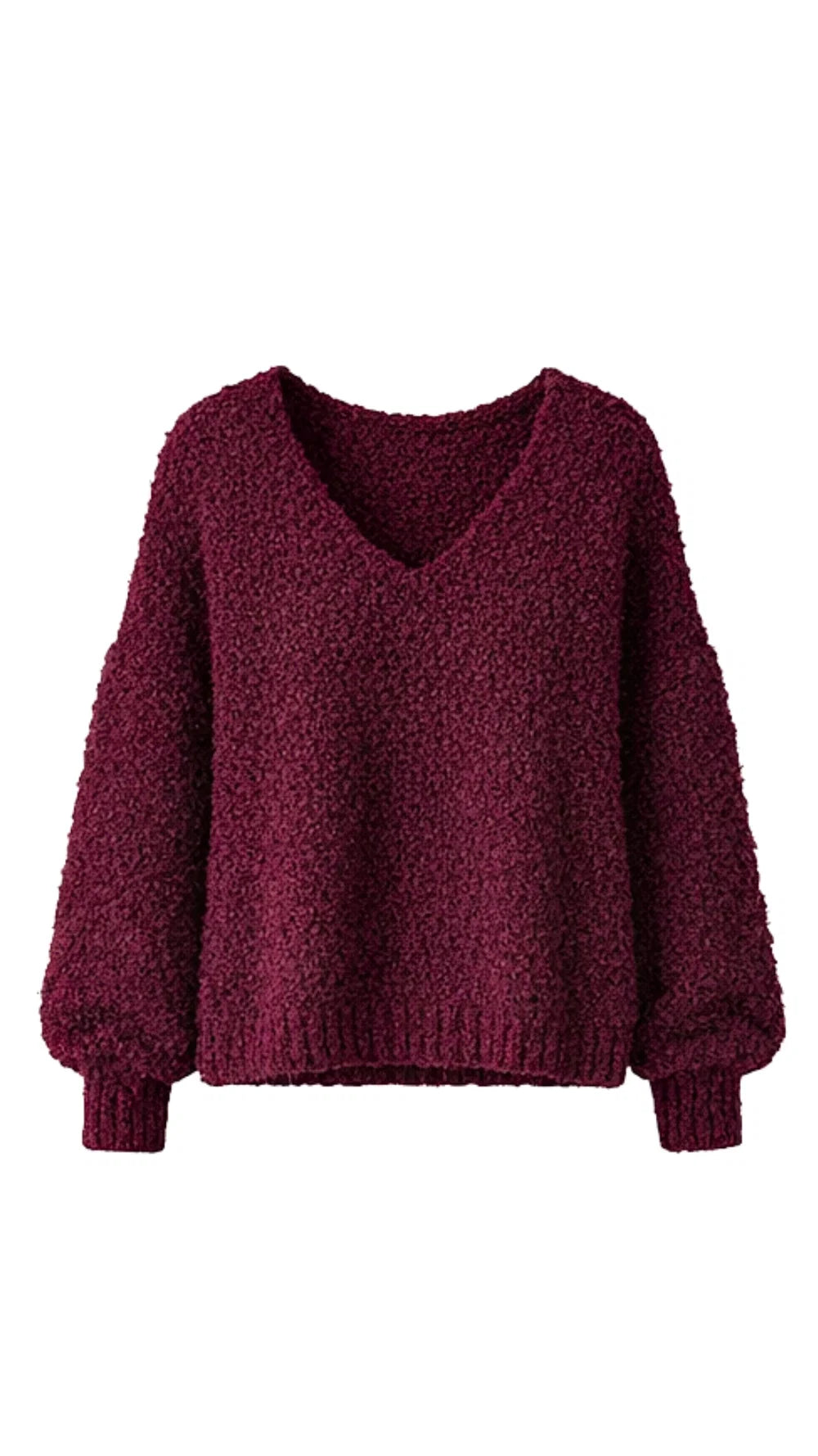 the JENNY sweater, bordeaux