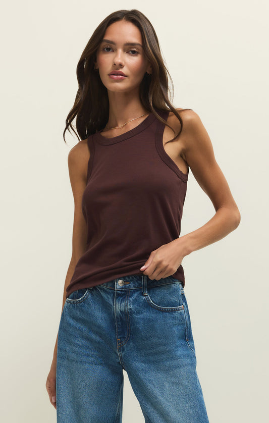 the SELECT tank, cherry chocolate