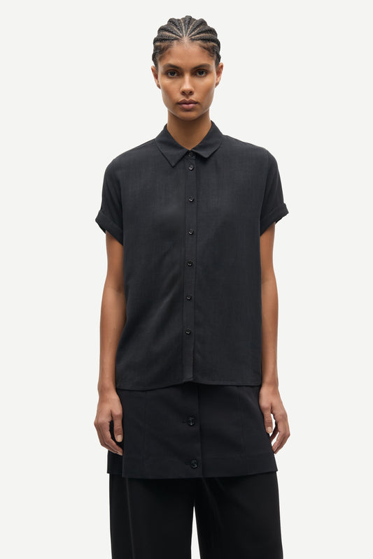 the SAMAJANA ss shirt, black