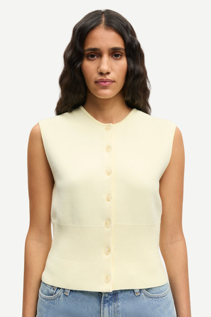 the SAANNE top, ethereal green