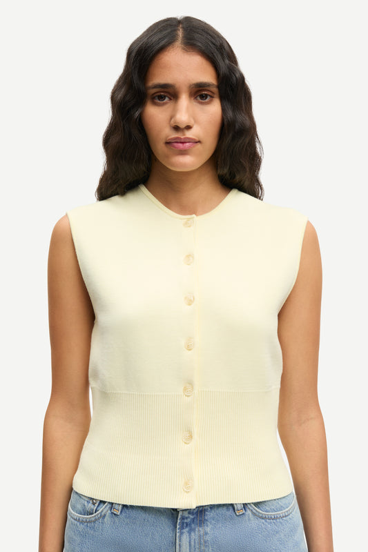 the SAANNE top, ethereal green