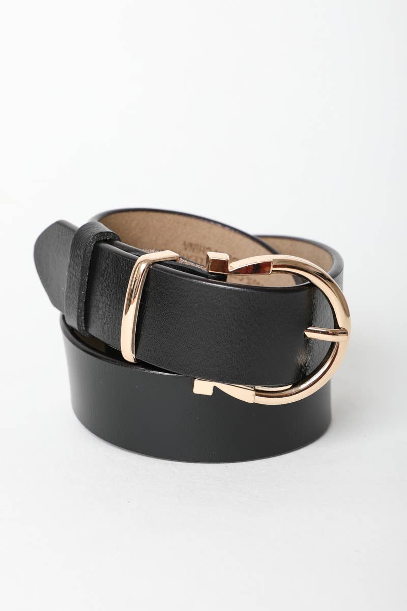 the HORSESHOE buckle belt
