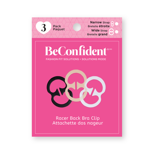 Racer Back Bra Clips - 3 Colours (Wht/Bge/Blk)