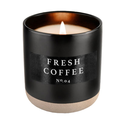 The FRESH COFFEE, 12oz Soy Candle